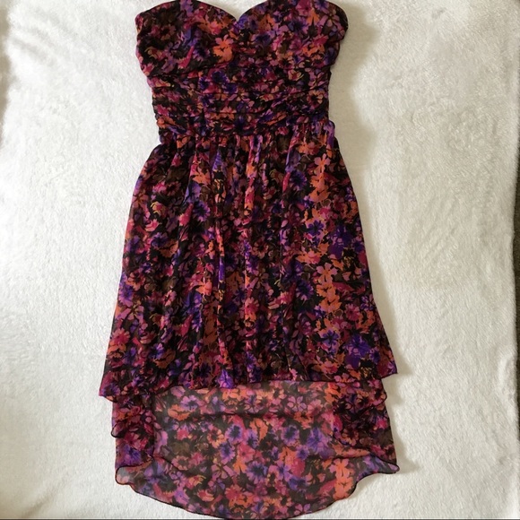 Charlotte Russe Dresses & Skirts - 3/$30💕 Charlotte Russe Strapless Floral Dress
